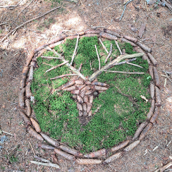 Waldbaden Mandala mit Peter Amann